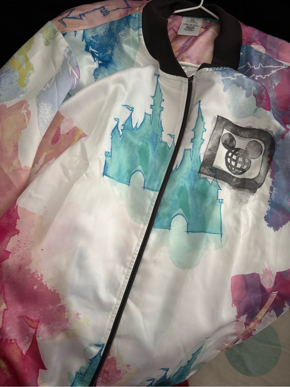 Watercolor Limited Edition Disney World women’s Bomber Jacket - Multicolor